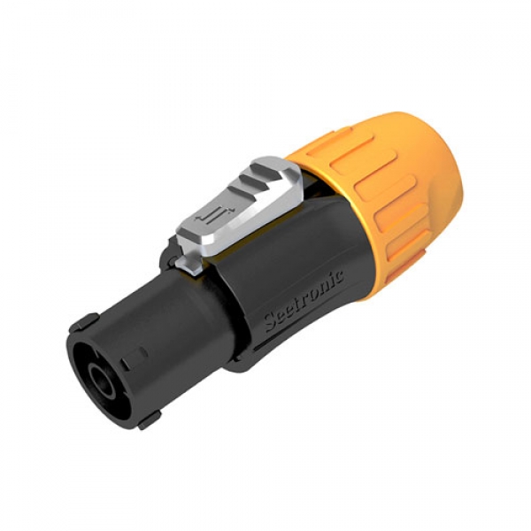 Seetronic - Black\Yellow PowerCon Male